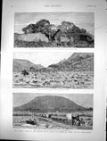 Old 1890 Pioneer Corps Africa Mashonaland War Lundi River Camp Zinbab Victorian