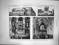 Old 1874 Pilgrimage Pontigny Abbey Church Choir Sanctuary Shrine Sain Victorian