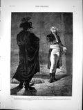 Original Old Antique Print 1874 Ninety-Three Ancestor Gauvain Marquis Victorian