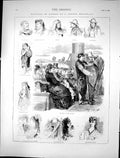 Old 1874 London Shopwalker Scotch Voluteer Porter Cabam River Steamer Victorian