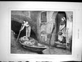 Old Antique Print 1874 Venetian Fruit Seller Canal Boat Venice Orchardson 19th