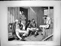 Antique Print Harry Heathcote Gangoil Boscobel Verandah Lighting Pipe 1873 19th