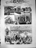 Antique Old Print Opening Princess Alice Memorial Hospital Eastbourne 1883 19th