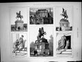 Antique Old Print Vienna Tomb Marie Christine Statue Archduke Charles 1873 19th