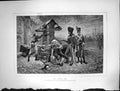 Antique Old Print Poison Test C Green Sier Gun Mans Head Watering Well 1872