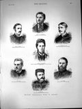 Antique Print British Charitable Work Turkey Lady E Strangford Dr Lake 1878
