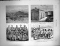 Antique Print Discovery Bay New Guinea Anglesey County Gaol Beaumaris 1873 19th
