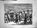 Old 1878 Turkish Army Constantinople Arrival Train Russian Prisoners Victorian