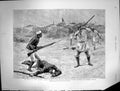 Antique Print 1891 Battle Tokar Soudan Private Soudanese Regiment Siers War