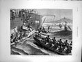 Old 1873 Ashantee War Transhipping Stores Troop Ship Surf Boats Cape Victorian