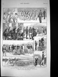 Old 1879 Military Career H.R.H. Duke Connaught Cadet Life Woolwich Ac Victorian
