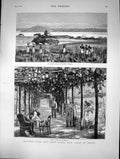 Old Congo River Africa English Trading Settlement Emboma Vinery Marac