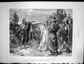 Old Print 1876 Elijah Meeting Ahab Jezebel Naboth Vineyard Frank Dicksee 19th