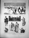Old 1883 Performance Birds Aristophanes St. Andrew'S Hall University Victorian