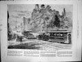 Old 1883 Hallidie'S Patent Cable Tramway System Railway Train Transpo Victorian