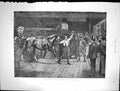 Original Old Antique Print 1890 Scene Horse Show Prize Winners 19th