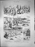 Old 1889 Life Hadj Abdeslam Prince Wazzam Grand Shereef Morocco Afric Victorian