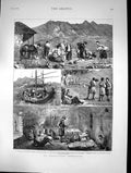 Old 1875 Herzegovinian Insurrection Refugees Cattaro Narenta Prince K Victorian