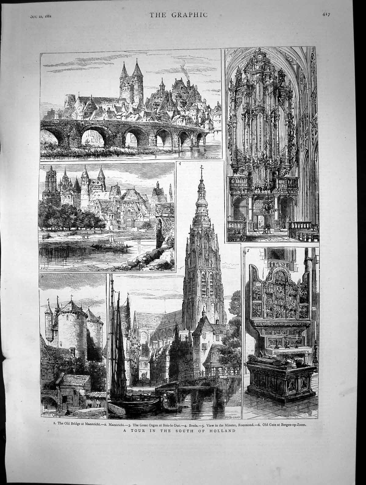 Old 1881 Holland Birdge Maestricht Organ Bois-Le-Duc Breda Minster Ro Victorian