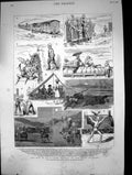 Old 1882 War Egypt Ismailia Transport Train Bengal Lancers Herbert Jo Victorian