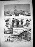 Old 1880 Opening Bournemouth Lord Mayor London Pavilion Westover Gard Victorian