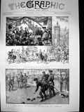 Old 1888 Armada Tercentenary Celebration Plymouth Procession Westwell Victorian