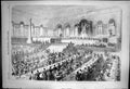 Antique Print Banquet Given Officers Crimean Army Riding School Moscow 1856