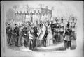 Antique Print Emperor Empress Cathedral Assumption Church Annunciation 1856