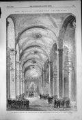 Old Emperor Receiving Congratulations Ambassadors Salle St Andre 1856 Victorian