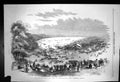 Old Antique Print English Sports Games Londesborough Park Yorkshire 1857 19th