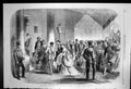 Antique Print Queens Drawingroom Ambassadors Entrance Buckingham Palace1868