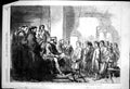 Old Print King Alfred Great Teaching Anglo Saxon Youth John Gilbert 1855 19th