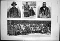 Antique Old Print Restoration Cetewayo Chief Dunns Men Cetewayos Wives 1883