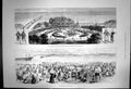 Antique Old Print Sands Boulogne Casino Boulogne Sur Mer Illuminations 1886