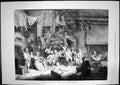 Original Old Antique Print The Dance Facsimile Etching Adrian Van Ostade 1881