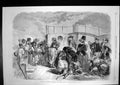 Old Antique Print Austrian Passenger Steamboat Balaton Lake Hungary 1868 19th
