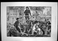 Old Antique Print Tourist Holland Taking Toll Dutch Canal Windmill 1881 19th