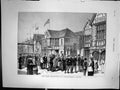 Original Old Antique Print The Paris Exhibition The International Avenue 1878