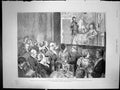 Antique Old Print Pair Spectacles At Sandringham Duke Clarence Birthday 1891