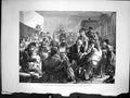 Antique Print The District Vaccinator A Sketch At The East-End Infants 1871