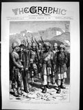 Old The Afghan Campaign Led To Execution At Cabul Sketch Durand 1880 Victorian