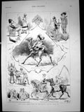 Old Our Fancy Dress Ball At Dharmsala Punjab India Ball Theatre 1885 Victorian