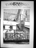 Antique Print Some The Prince'S Presents Wild Animals On Board Osborne 1876