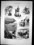 Old A Visit To India Notes On The Voyage Out Bumping Dead Horse 1875 Victorian