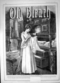 Original Old Antique Print Bleach Wedding Gift Rich Store Bleach Linen 1892