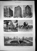 Old Chicago Buildings Art Institute Masonic Temple Jackson Park 1893 Victorian
