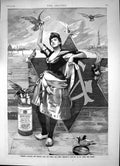 Antique Old Print Geraudels Pastilles Bestows Benefits Over World Cough 1893