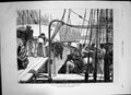 Antique Print Landing Cotton Liverpool A Boyd Houghton Unloading Boat 1875 19th