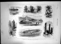 Antique Old Print Opening Isle Man Railway Douglas Head Pier Kirkbraddon 1873