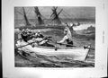 Antique Print Visit Norfolk Island Bishop Selwyns Welcome Rowing Boat 1881 19th